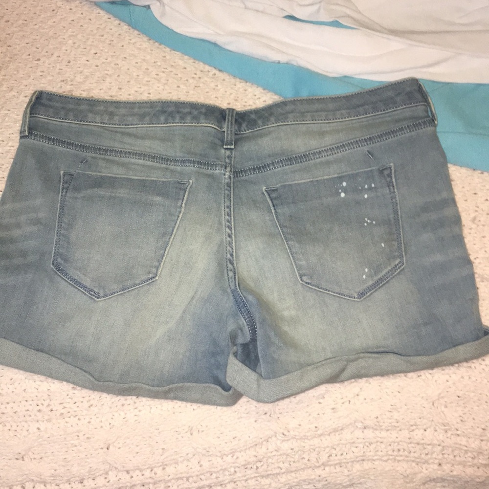 Mid Rise Jean Shorts - Picture 2 of 3
